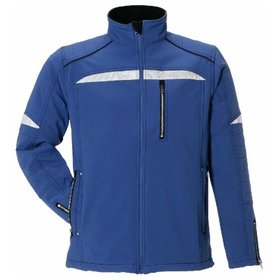 Planam - Softshelljacke DuraWork Größe M,kornblau/schwarz