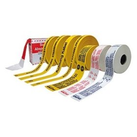 Cellpack - Trassenwarnband 40mm gelb mit Aufdruck "Kabel"
