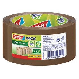 tesa® - Packband pack Eco & Strong 58154-00000 50mm x 66m braun