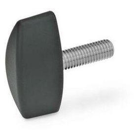 Ganter Norm® - 531-32-M6-16-NI Flügelschrauben, Edelstahl-Gewindestift