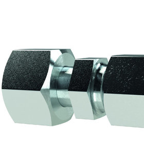 RIEGLER® - Reduzierung, Rohr-Außen-Ø Muffen 12/6mm, Stahl verzinkt