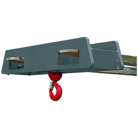 Eichinger® - Lasthaken Stapler-Aufsatz über zwei Gabelzinken, 2500 kg, anthrazitgrau