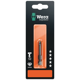 Wera® - 868/4 IMP DC SB Impaktor Innenvierkant Bits, # 3 x 50mm