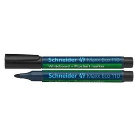Schneider - Board- und Flipchartmarker MAXX Eco 110, 1-3mm, schwarz, 111001, nachfüllbar
