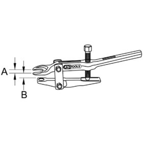 KSTOOLS® - Universal-Kugelgelenk-Ausdrücker, 18mm