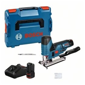 Bosch - Akku-Stichsäge GST 12V-70, mit 2 x 3.0 Ah Li-Ion Akku, L-BOXX (06015A1005)