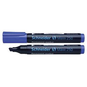 Schneider - Permanentmarker Maxx 250 125003 2-7mm Keilspitze blau