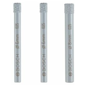 Bosch - Diamantbohrer-Set Expert for Ceramic (6, 6, 8 mm) (2607011626)