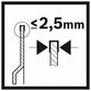 Bosch - Carbide Segmentsägeblatt SACZ 85 RT, 85mm