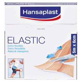 Hansaplast - ELASTIC Pflaster, 6cm x 5m, 1009242
