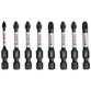 Bosch - Schrauberbit-Set Impact Control, 8-teilig, PH1, 3x PH2, PH3, 2 x PZ2, PZ3, 50mm (2608522328)