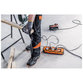 brennenstuhl® - professionalLINE Steckdosenblock IP54, 4-fach-Verteiler, Kabelaufnahme, 5m Kabel