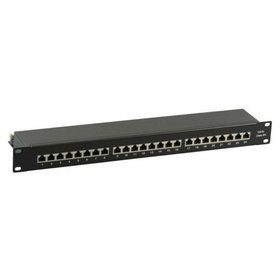 EFB - Patchpanel 19", 24 x RJ45, 1HE