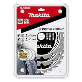 Makita® - Sägeblatt-Set ø190 x 30mm, 12Z/24Z