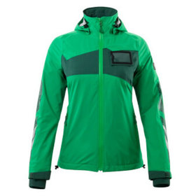 MASCOT® - Hard Shell Jacke ACCELERATE Grasgrün/Grün 18011-249-33303, Größe XL