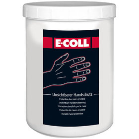 E-COLL - Unsichtbarer Handschutz silikonfrei Konservierungsmittelfrei 1L Dose