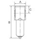 RIEGLER® - Aktivkohlefilter »FUTURA-mini« mit Metallbehälter, BG 0, G 1/4"