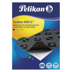 Pelikan - Kohlepapier 1015G, A4, schwarz, Pck=100Bl, 18770