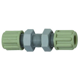 RIEGLER® - Gerade Schottverbindung, M10x1,0, für Schlauch 4/6mm, SW 14, PA