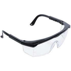 BGS Diy - Schutzbrille mit verstellbarem Bügel | transparent
