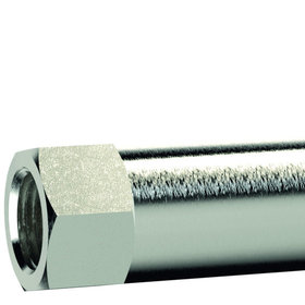 RIEGLER® - Verlängerungsstück, lang, G 1/8" A, G 1/8" I, SW14, Messing vernickelt, L=22mm