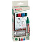 edding - 28 EcoLine Whiteboardmarker 4er-Set sortiert