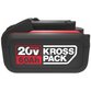 Kress - Hochleistungsakku 20V, Krosspack-Akku, color box 11069202000