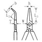 STAHLWILLE® - VDE-Flachrundzange m.Schneide L.200mm Kopf verchromt Griffe isoliert, Mehrkomponenten-Griffe mit Weichzonen, DIN EN 60900, isol.1000V   AC/1000 V