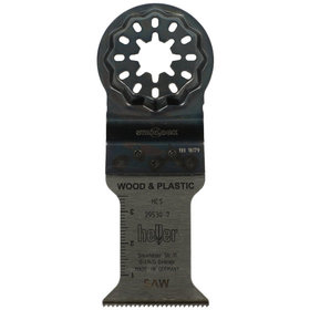 heller - Starlock Blades, Set 50-teilig, HCS Sägeblätter für Holz und Plastik, 50 x 35 mm