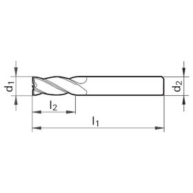 GÜHRING® - Ratiofräser SL extralang WN FIRE Z4 10,0mm