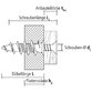 CELO - Gipskartondübel Zinkdruckguss m. Schraube GKDZ PZ 4,5x35