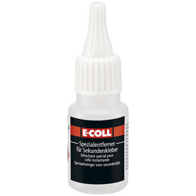 E-COLL - Spezialentferner für Sekundenklebstoff silikonfrei 20ml Flasche