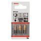 Bosch - Schrauberbit-Set Max Grip (PH), 3-teilig, PH1, PH2, PH3, 25mm