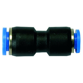 RIEGLER® - Steck-Reduzierstück KS/MS vernickelt Blaue Serie Schlauch 8/6mm Länge 34,5mm