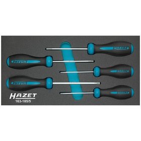 HAZET - Schraubendreher-Satz HEXAnamic® 163-185/5 für TORX® Tamper Resistant T10H - T30H