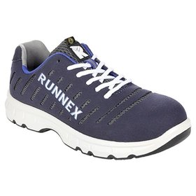 ruNNex® - Sicherheitshalbschuhe FlexStar 5173, S1P ESD, blau/weiß/grau, Größe 42