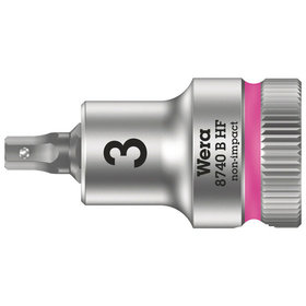 Wera® - 8740 B HF Zyklop Bitnuss 3/8", Haltefunktion für Innensechskant, 3 x 35mm