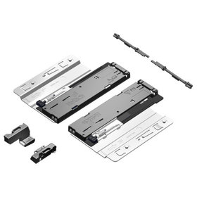 HETTICH - Schubk.-Öffnungssystem, Push-to-op.Silent, zum Einklipsen, Quadro 4D V6, 9246315