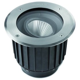 LEDS-C4 - LED-Bodeneinbauleuchte GEA 9W 3000K 1LED 994lm 220-240V IP67 Edelstahl 1800kg