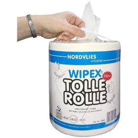 WIPEX® - TOLLE ROLLE 2-lagig hochweiß 20,3 x 22,4 cm