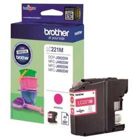 brother - Tintenpatrone LC221M 260 Seiten magenta