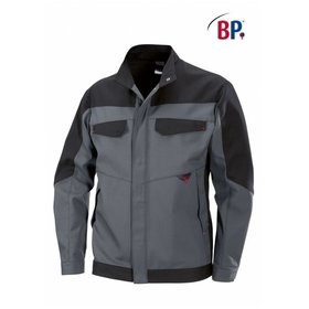 BP® - Arbeitsjacke 2402 820, dunkelgrau/schwarz, Größe 44-46L