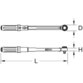 KSTOOLS® - 1" ERGOTORQUE®precision Ratschen-Drehmomentschlüssel Drehknopf, 200-1000N·m