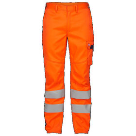 Engel - Safety+ Multinorm Inherent Hose 2285-830 EN ISO 20471, Warnorange/Marine, Größe 50