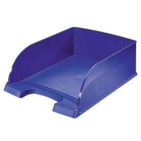 LEITZ® - Briefablage Jumbo Plus 52330035 DIN A4 Polystyrol blau