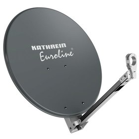 Kathrein - Satellitenantenne Alu ø85cm graphit m.Masth mit Masthalterung offset