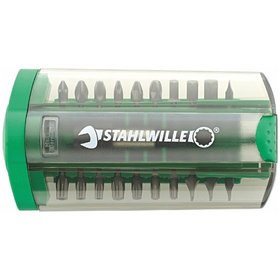 STAHLWILLE® - 1/4" (6,3mm) Bit-Box 21-teilig