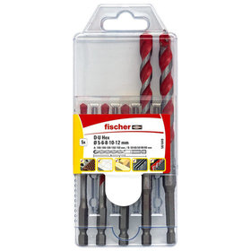 fischer - Universalbohrer-Set D-U Hex 5-12mm (5)