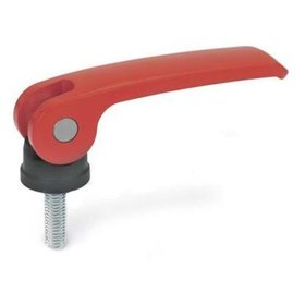 Ganter Norm® - 927-44-M5-12-B-R Exzenterspanner mit Schraube, Hebel Zink-Druckguss