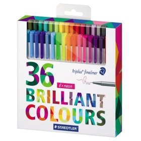 STAEDTLER® - Fineliner triplus 334 C36 sortiert 36er-Pack